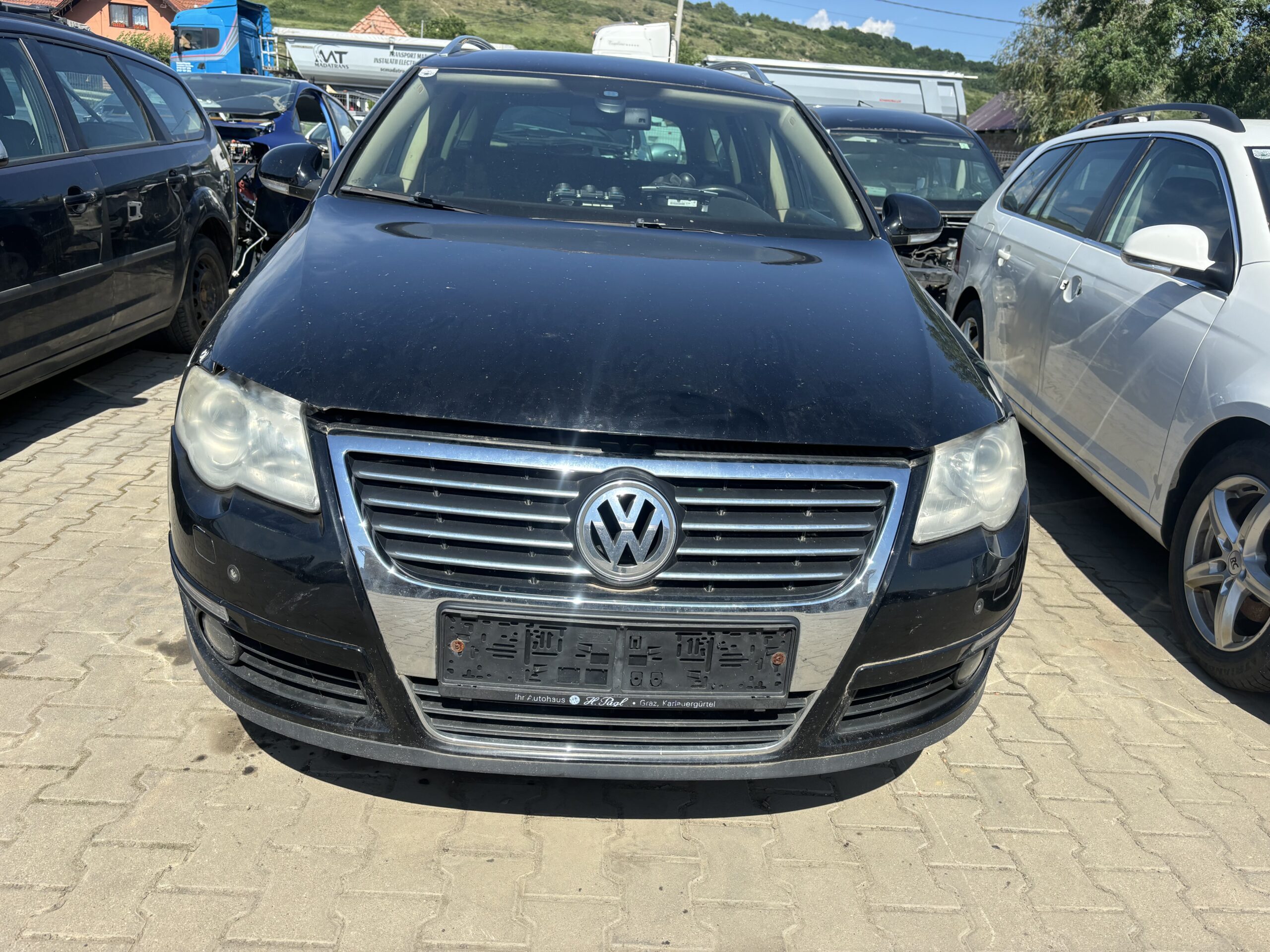Bara Fata cu spalator de far Vw Passat B6