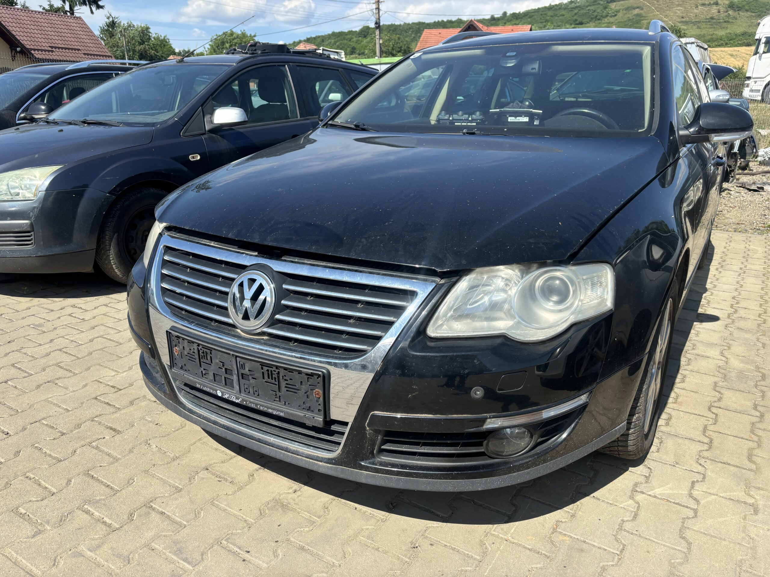 Bara Fata cu spalator de far Vw Passat B6 - imagine 3